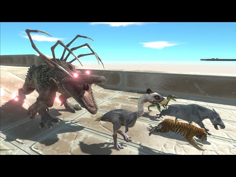 ALIEN PURUREX Chasing the Units - Animal Revolt Battle Simulator