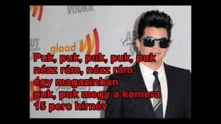 Adam Lambert - Pop Goes The Camera (magyarul) hun sub