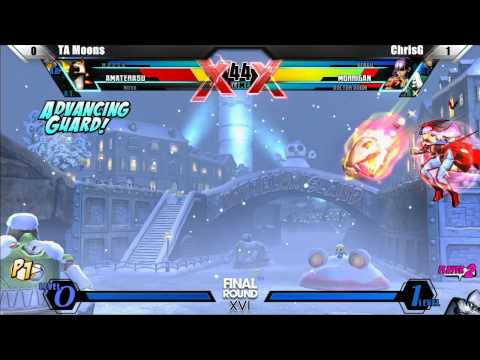 UMVC3 Top 8 TA Moons vs AGE ChrisG - Final Round XVI Tournament