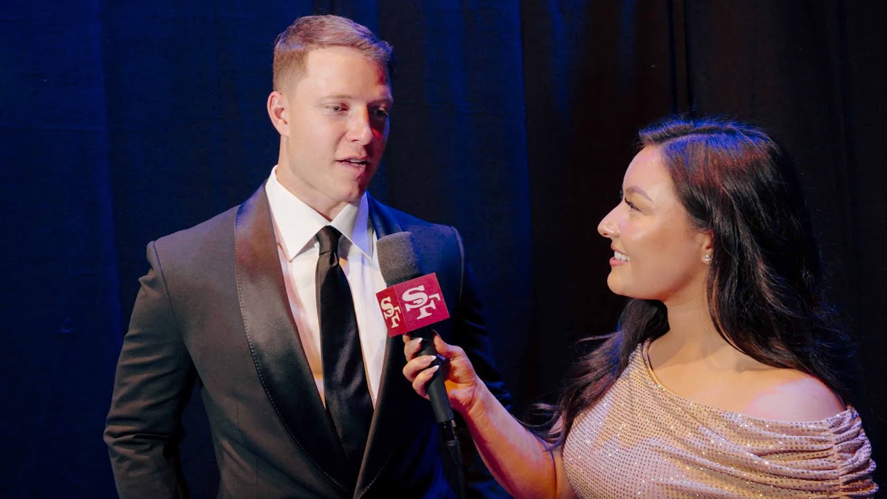 McCaffrey Talks Comeback Year, Serving the Military Community | 49ers