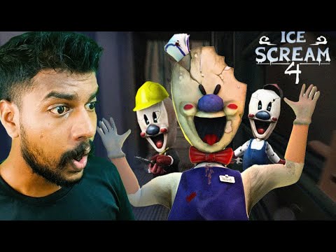 Escaping From Ice Scream Uncle's Horror Factory 🥵!! Ice Scream 4 Malayalam