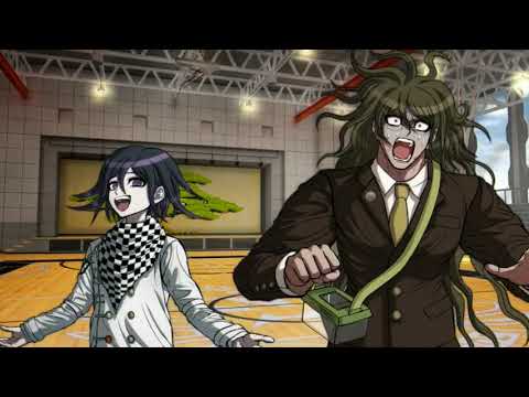 gonta's school life events but only when kokichi shows up or is mentioned