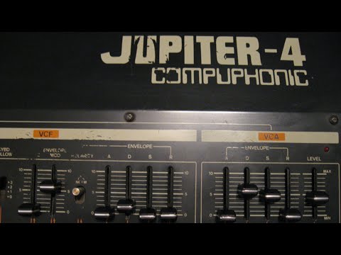 Roland Jupiter-4 Synthesizer Demo Song