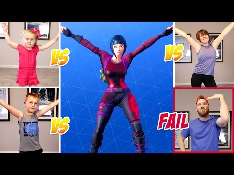 FORTNITE DANCE CHALLENGE In Real Life!
