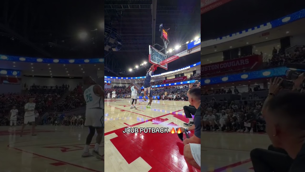 JDUB MAJOR PUTBACK! 🔥 #shorts #dreamcon #basketball