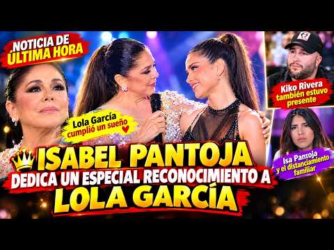 Isabel Pantoja sorprende en La Palma el emotivo gesto con Lola García, pareja de Kiko Rivera