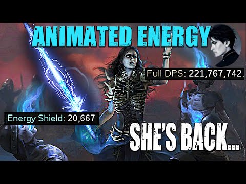 The Strongest Build I've Ever Played is Back - Animated Energy Necromancer - POE 3.27 Build Guide