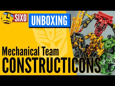 UNBOXING: Mechanical Alliance - MT-01 Rampage, MT-02 Scrapmetal, MT-03 Long Haul, MT-04 Hightower