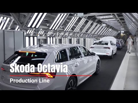 Skoda Octavia Production Line | Skoda Factory in Czech Republic - How Car is Made