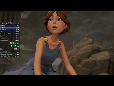 KH3 PS4 All Lucky Emblems Speedrun [2:48:37 IGT]
