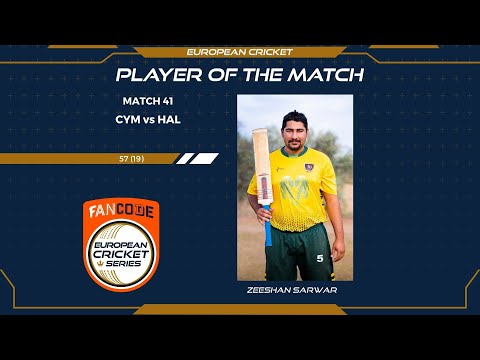 POTM: Z Sarwar - CYM vs HAL | Highlights | FanCode ECS Cyprus Day 11 | Cyprus 2021
