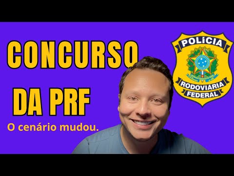 PRF (Federal Highway Police) exam: the scenario has changed.