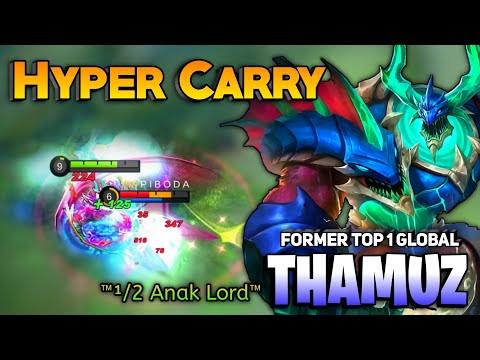 Burn Out! Thamuz Hypercarry Gameplay [ Former Top 1 Global Thamuz ] ™¹/2 Anak Lord™ - MLBB