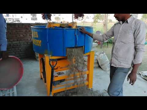 Concrete Pan Mixture Machine
