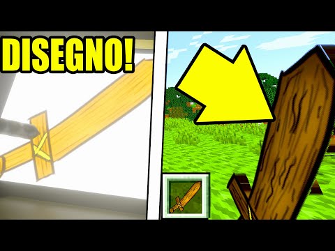 HO DISEGNATO LA GRAFICA DI MINECRAFT ITA COME UN CARTONE ANIMATO!!
