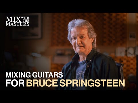Bob Clearmountain mixing guitars for Bruce Springsteen | Sneak Peek