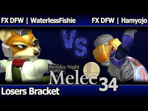 MNM 34 - FX DFW | WaterlessFishie (Fox) vs FX DFW | Hamyojo (Sheik) - Losers Bracket