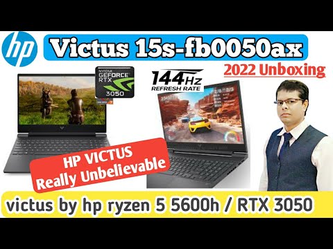 Hp Victus | Ryzen 5 5600H RTX 3050 | Best Budget Gaming Laptop | 144hz laptop