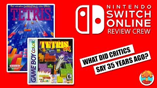 1990s Critics Review Tetris on NES and Tetris DX on Game Boy (Nintendo Switch Online)