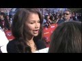 Disney Channel Shake It Up Star Zendaya Interview From Cars Land Red Carpet