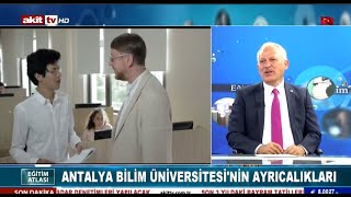 Eğitim Atlası - Antalya Bilim Üniversitesi'nin ayrıcalıkları