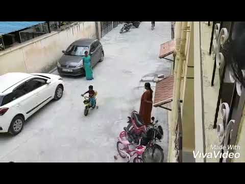 Dhanvin children cycle rece