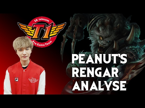 SKT T1 Peanut´s Rengar Korean Solo Q Special! [Analyse]