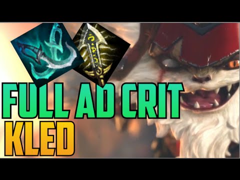 FULL AD CRIT KLED- CLED (Fun Builds League of Legends)