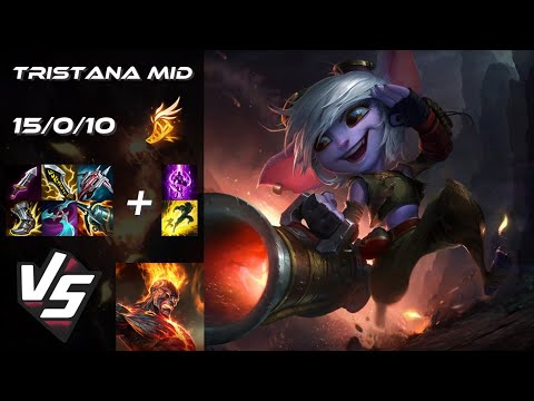 MID Tristana vs Brand - EU Challenger Patch 14.10