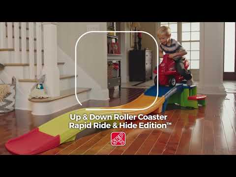 Step2 Up Down Roller Coaster Rapid Ride Hide