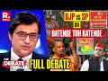 Debate With Arnab Is INDI Nervous After Batenge Toh Katenge Call Republic TV