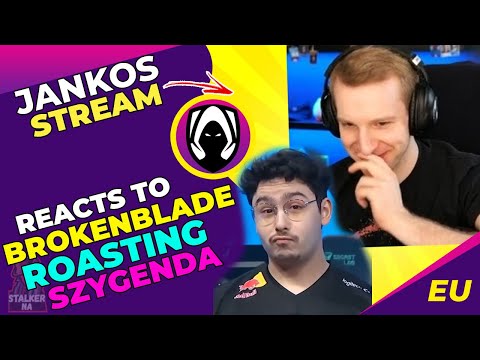 Jankos Reacts to G2 BrokenBlade ROASTING Szygenda
