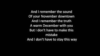 Joshua Radin Winter Lyrics