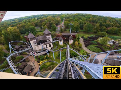 Lech Coaster POV 5K BACKWARDS! Ultra Rare Vekoma Model Legendia, Poland