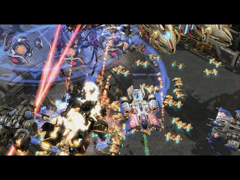 Archon Mode CLEM match! Clem/ugly (T) vs ABT/Timo (P) on Glittering Ashes - StarCraft 2 - 2022