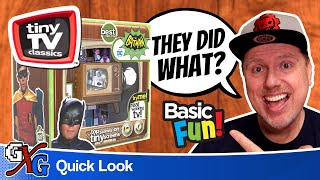 Basic Fun Tiny TV Classics - Batman Ultra Retro Quick Look