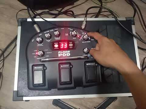 Line 6 Floor Pod Guitar Multieffects Demo