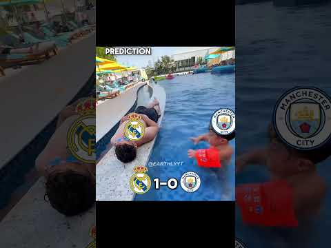 Real madrid vs man city 🐐 #championsleague