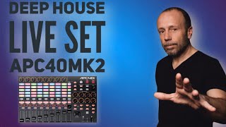 Video thumbnail for Alex Fain - 66 min Live - Deep House - Apc40 MKII by Alex Fain