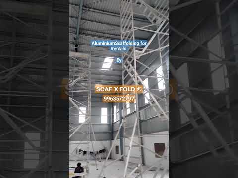 Aluminium Scaffolding With Wheels