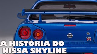 ????????️A história lendária do Nissan Skyline: ????do clássico ao GT-R ????️