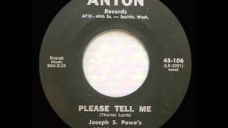 JOSEPH S. POWE'S SONGCRAFTERS - Please Tell Me