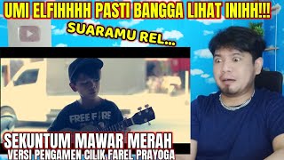 Download lagu FAREL PRAYOGA - SEKUNTUM MAWAR MERAH | REACTION mp3