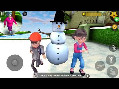 Scary Teacher 3D Update New Chapter Christmas 2021 New Levels Nick Pranks Miss T (Android,iOS)