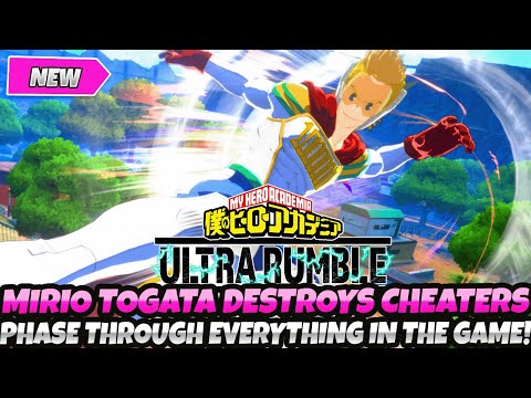 *MIRIO TOGATA COMPLETELY DESTROYS CHEATERS!* 1ST EVER WINS! LEMILLION GAMEPLAY (My Hero Ultra Rumble