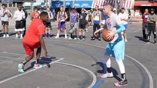 Professor 1v1 vs French Hooper.. Photoshoot Turns into Hoop Session