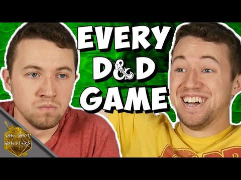 Every Dungeons and Dragons Game EVER