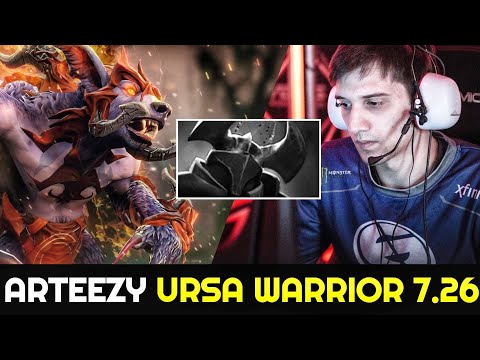 how ARTEEZY Ursa Warrior deal with Counterpick Chaos Knight 7.26 Dota 2