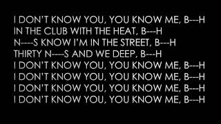 Smokepurpp - I Don&#39;t Know You ft  Yo Gotti and Chief Keef Official Lyrics