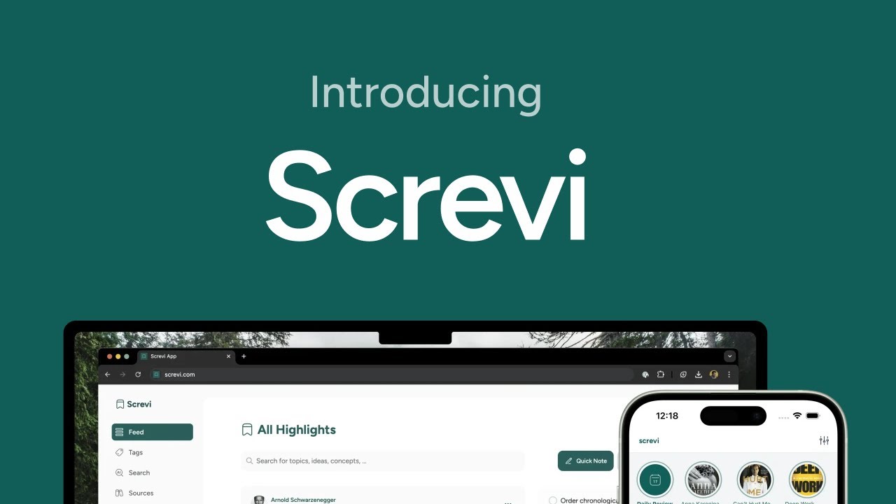 Screvi video preview